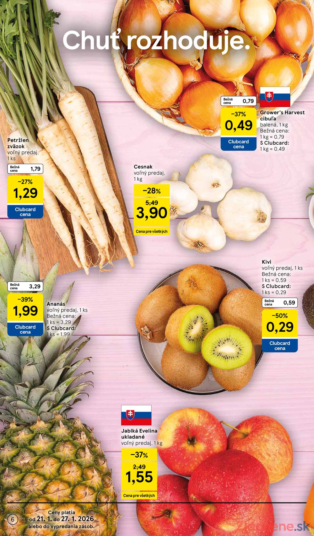 Leták Tesco - Tesco malé hypermarkety od 21.1. do 27.1.2026 - strana 6