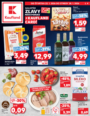Leták Kaufland 22.1. - 28.1. - Kaufland Púchov