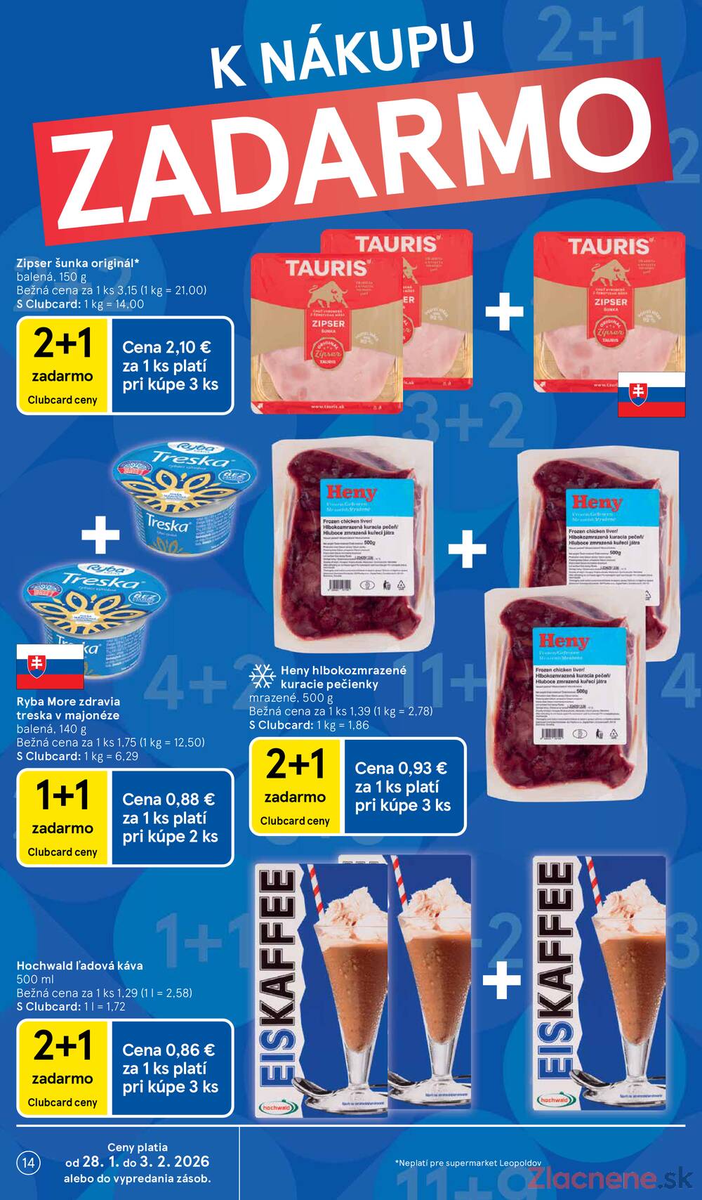 Tesco supermarkety od 28.1. do 3.2.2026