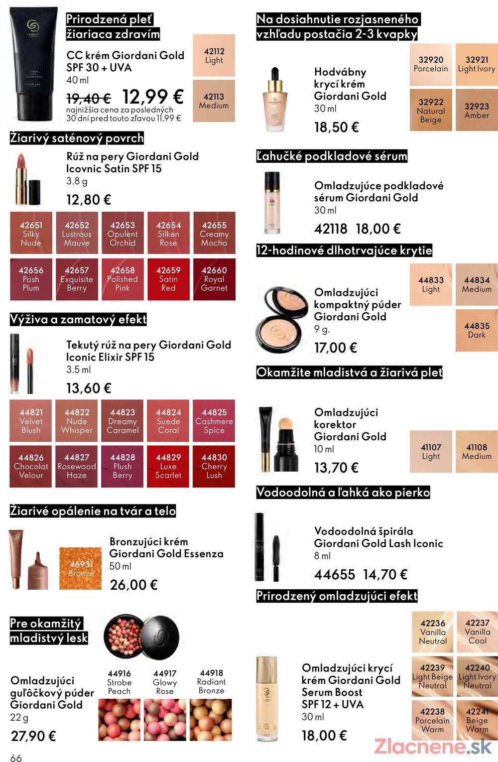 Leták Oriflame - Oriflame do 10.2. - strana 66