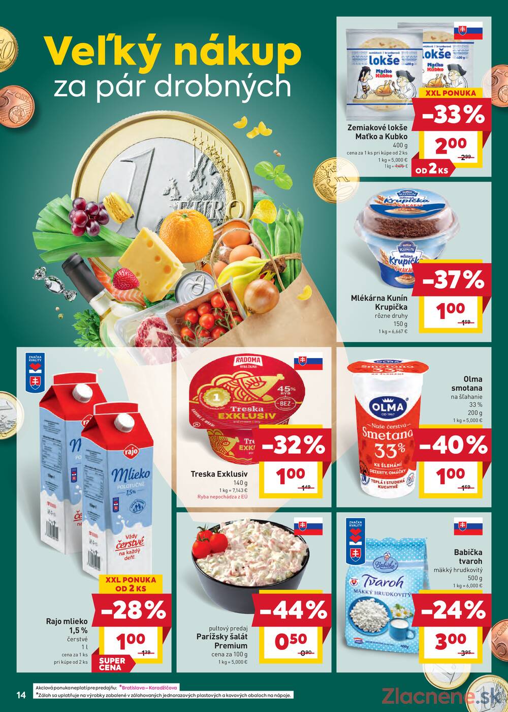 BILLA od 28.1. do 3.2.2026