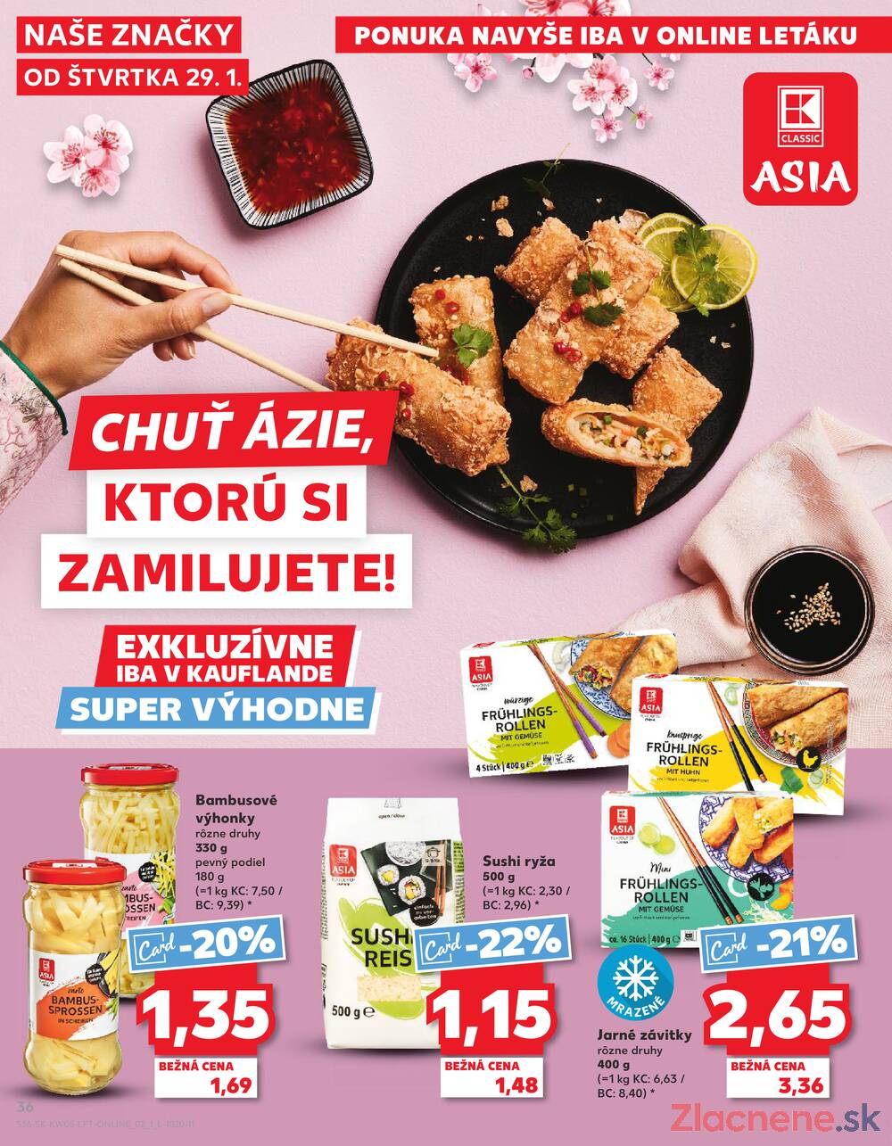 Leták Kaufland - Kaufland 29.1. - 4.2. - Kaufland Humenné - strana 36