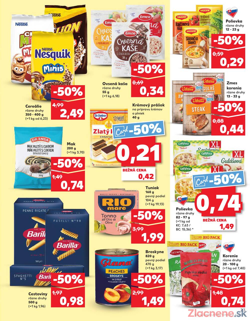 Kaufland 29.1. - 4.2. - Kaufland Trnava - Nová ul.