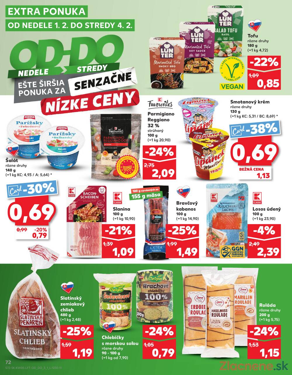Leták Kaufland - Kaufland 29.1. - 4.2. - Kaufland Považská Bystrica - Centrum - strana 72