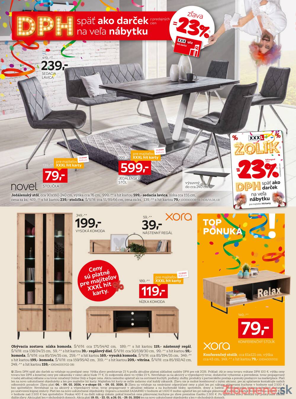 Leták XXXLutz - XXXlutz od 2.2. do 15.2.2026 - strana 2 Leták XXXLutz - XXXlutz od 2.2. do 15.2.2026 - strana 2