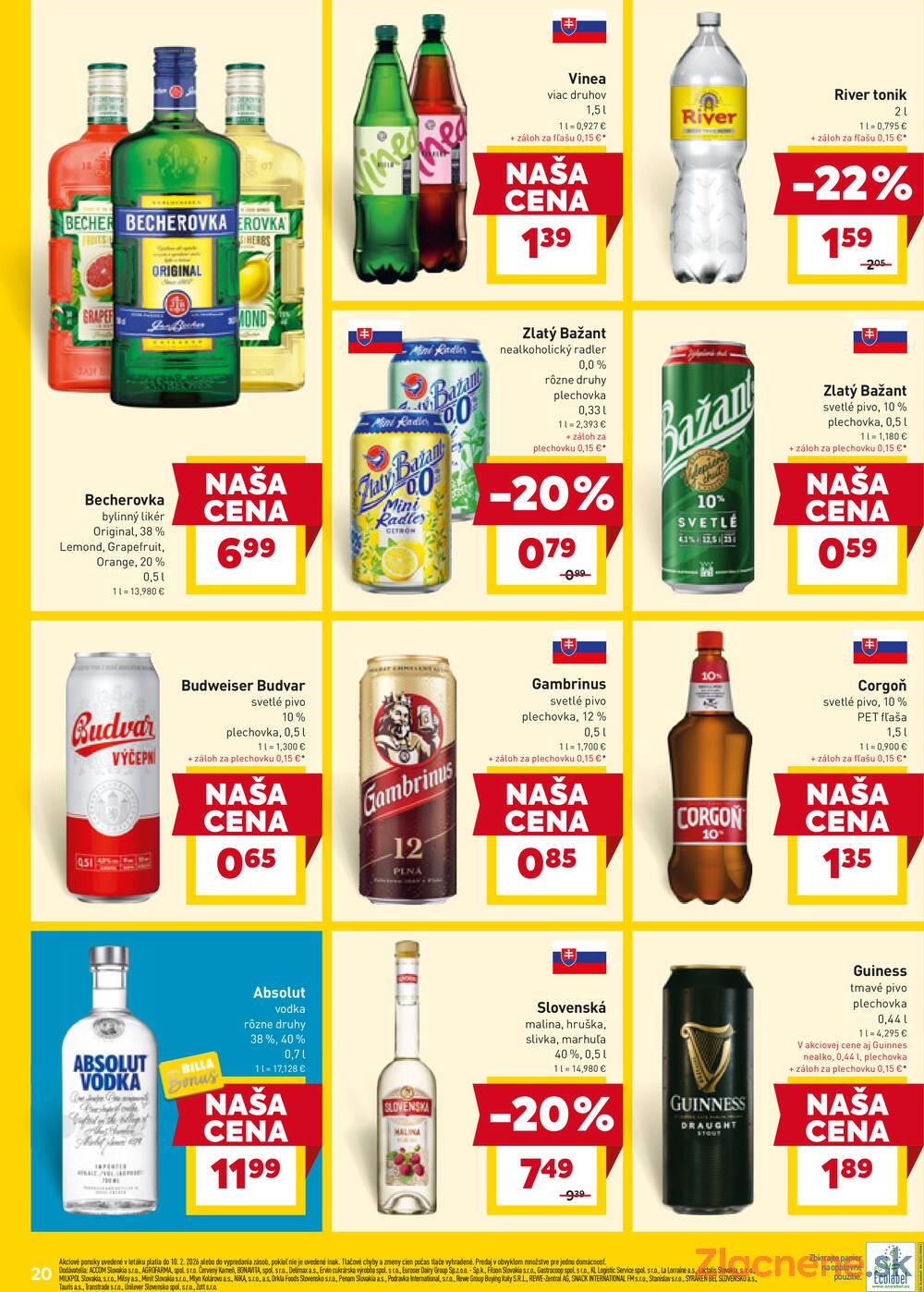 BILLA od 4.2. do 10.2.2026