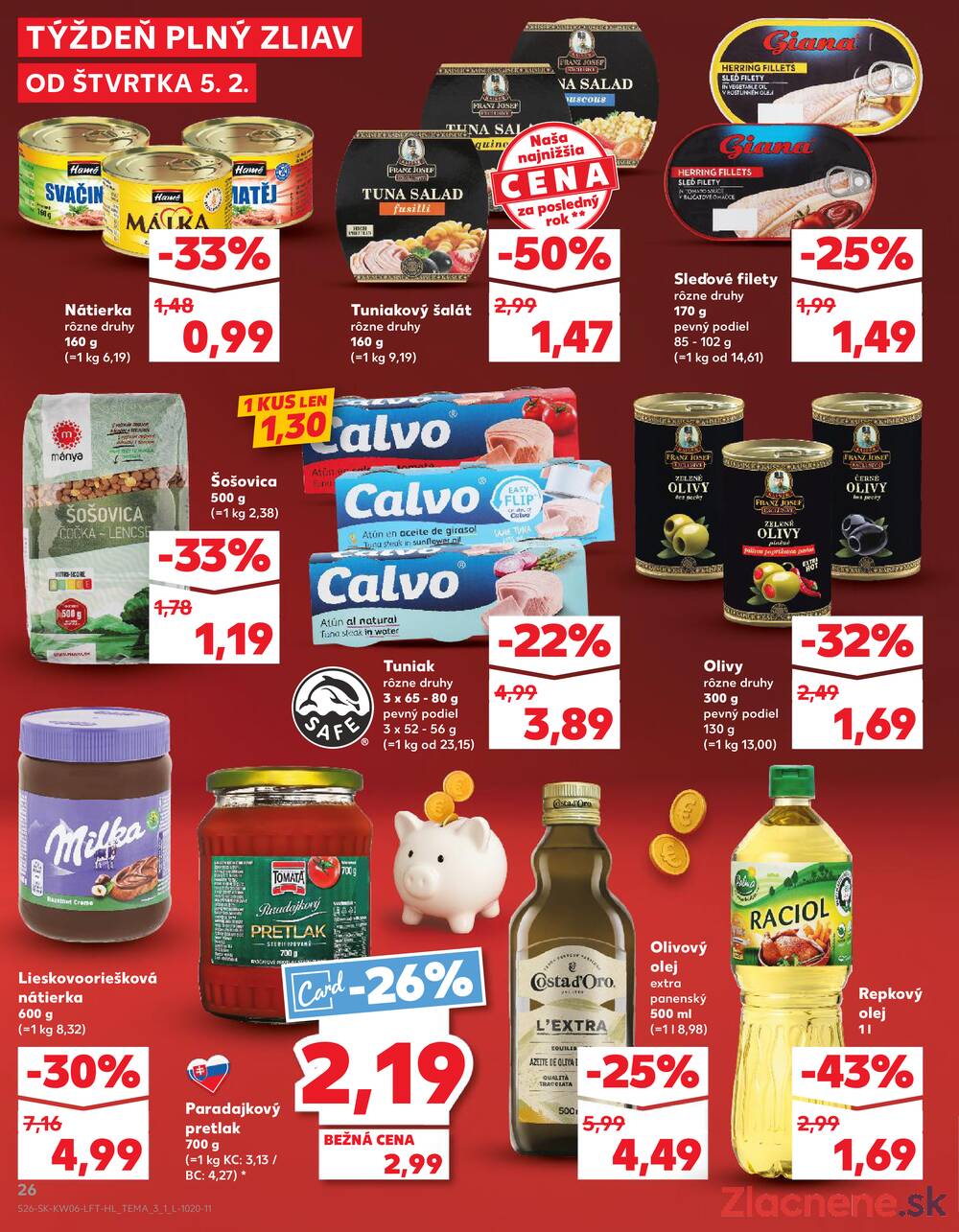 Kaufland 5.2. - 11.2. - Kaufland Poprad - Jiřího Wolkera