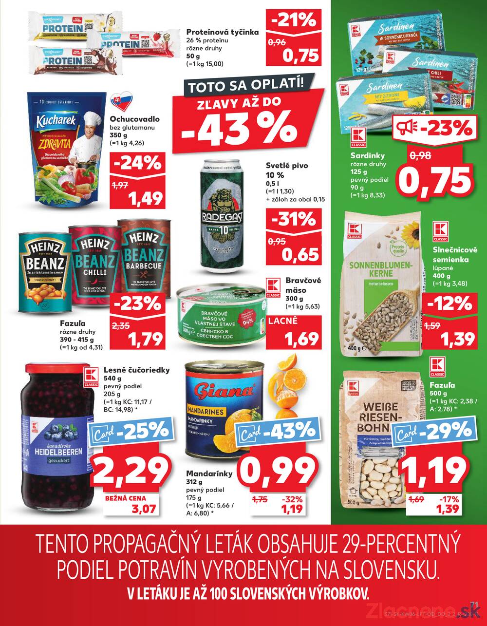 Kaufland 5.2. - 11.2. - Kaufland Bratislava - Rača