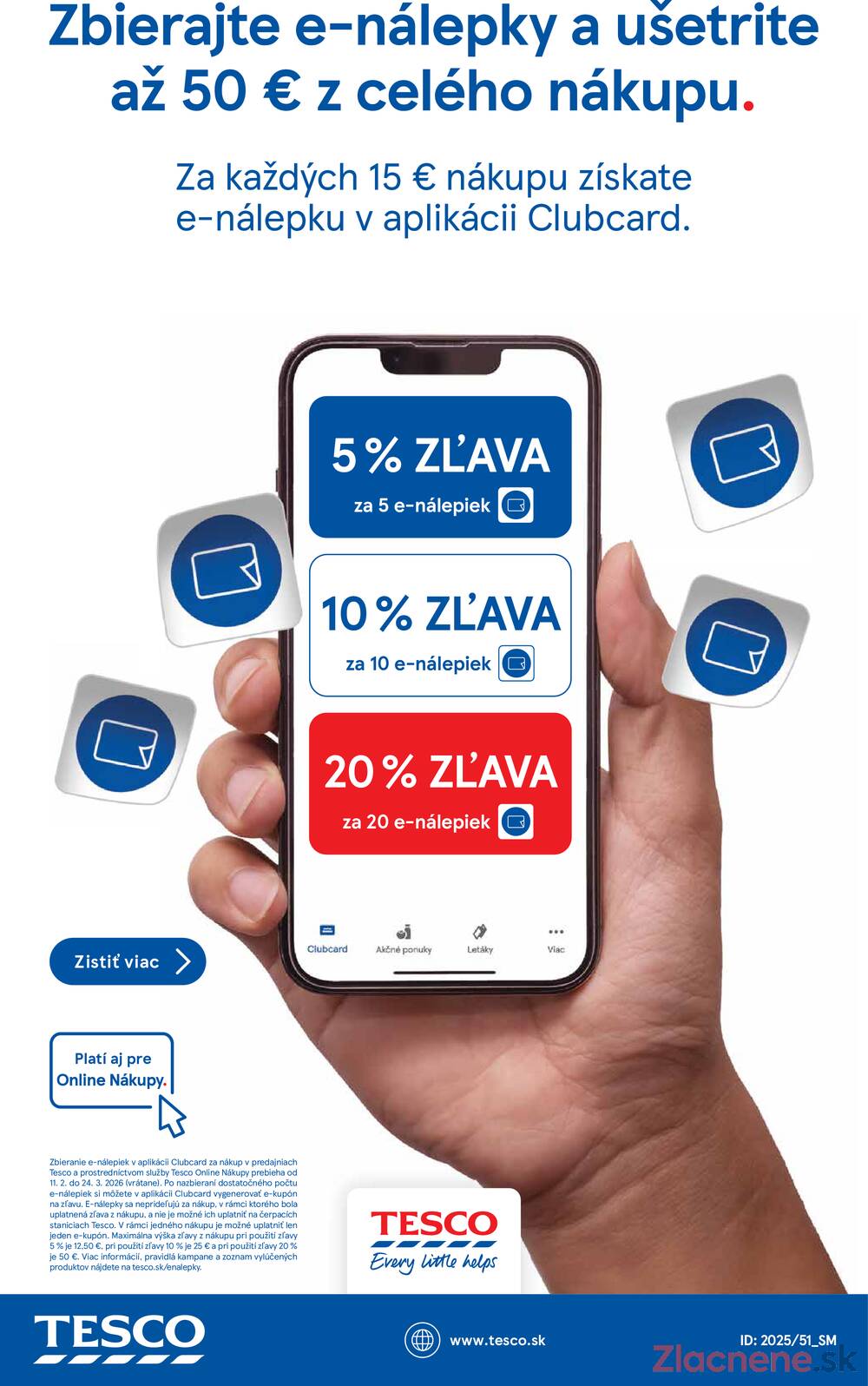 Tesco supermarkety od 11.2. do 17.2.2026