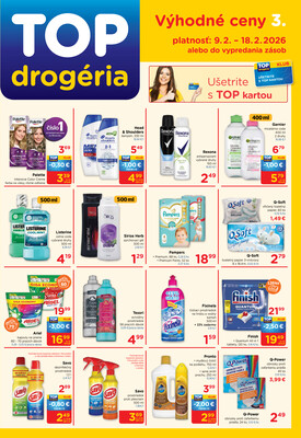 TOP drogerie : 1 leták