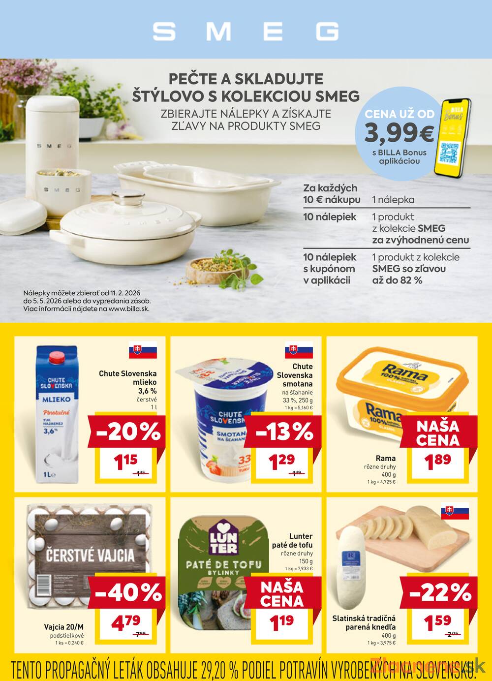 BILLA od 11.2. do 17.2.2026