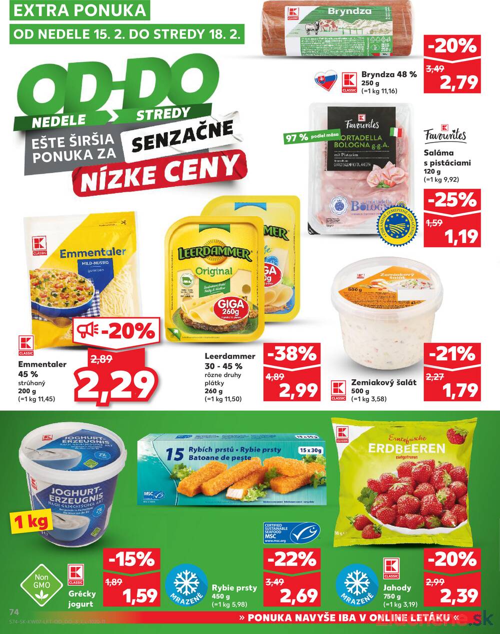 Kaufland 12.2. - 18.2. - Kaufland Bytča