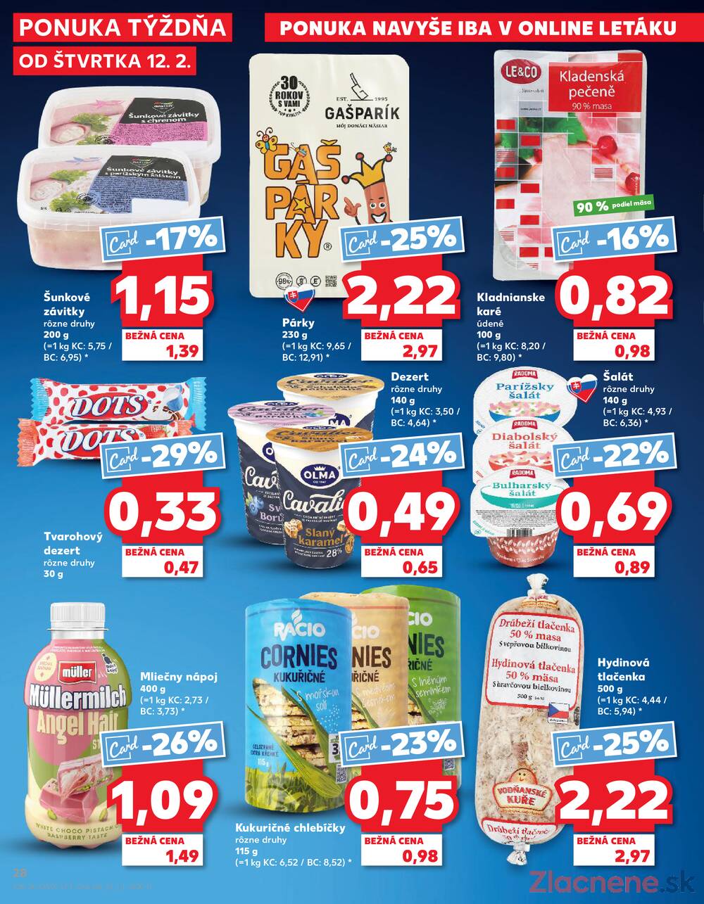 Kaufland 12.2. - 18.2. - Kaufland Bardejov
