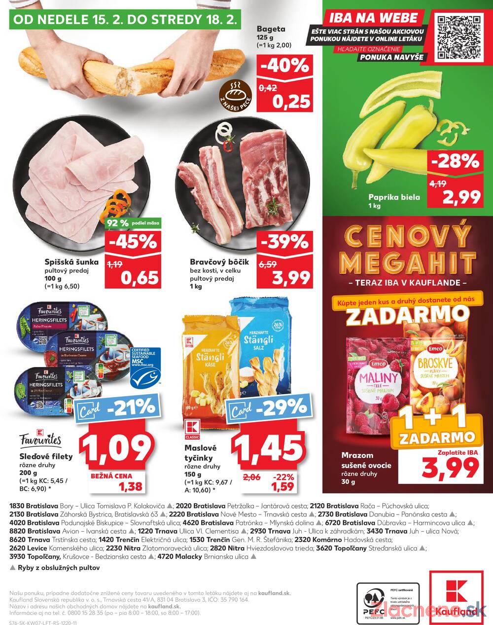 Kaufland 12.2. - 18.2. - Kaufland Trnava - Nová ul.