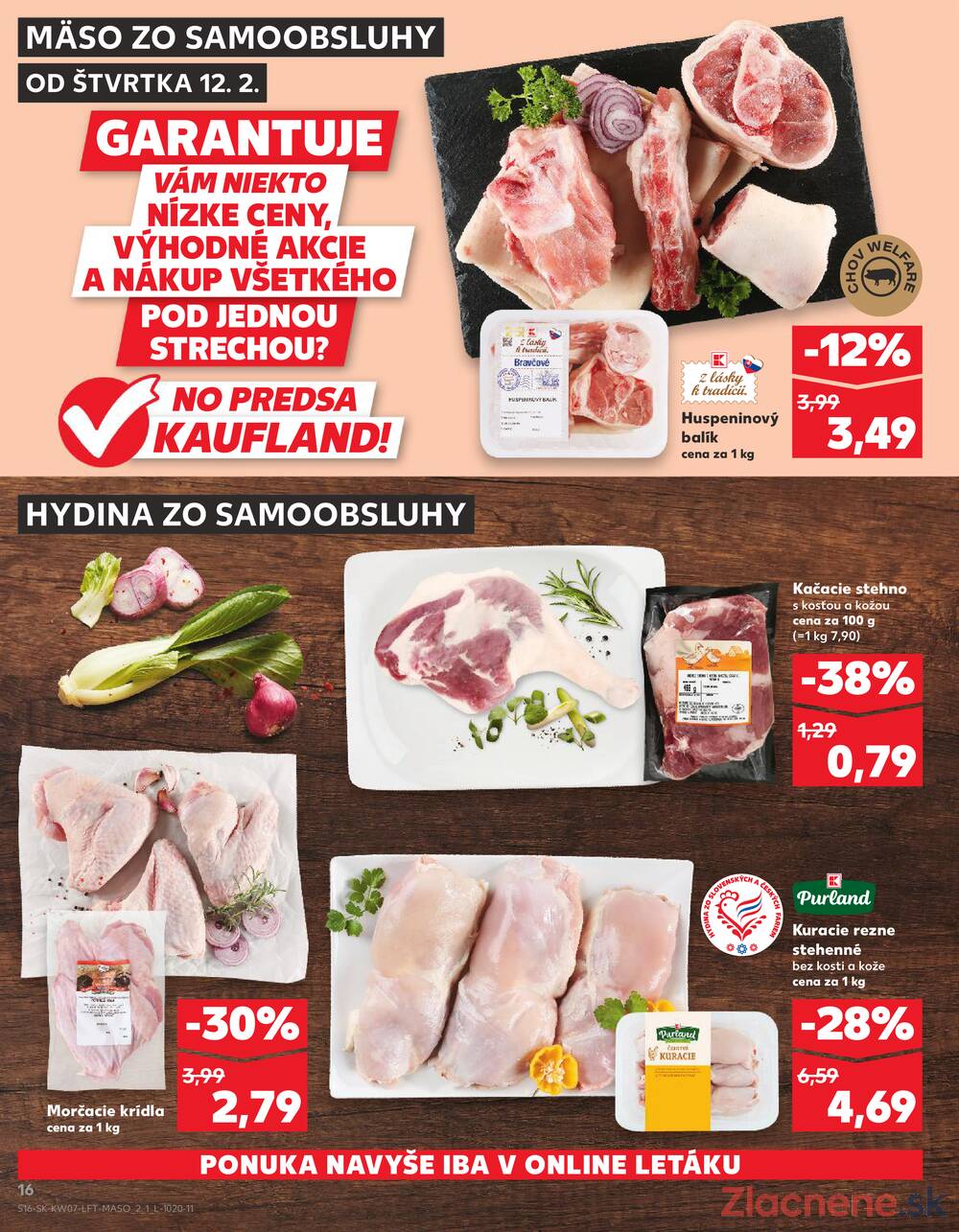 Kaufland 12.2. - 18.2. - Kaufland Bratislava - Avion (Ivanská cesta)