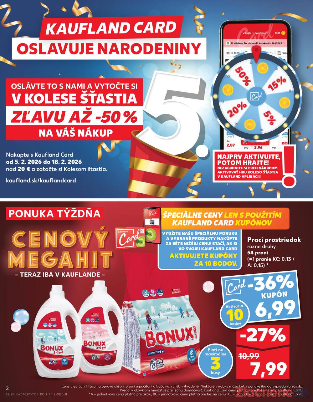 Kaufland 12.2. - 18.2. - Kaufland Považská Bystrica - Centrum