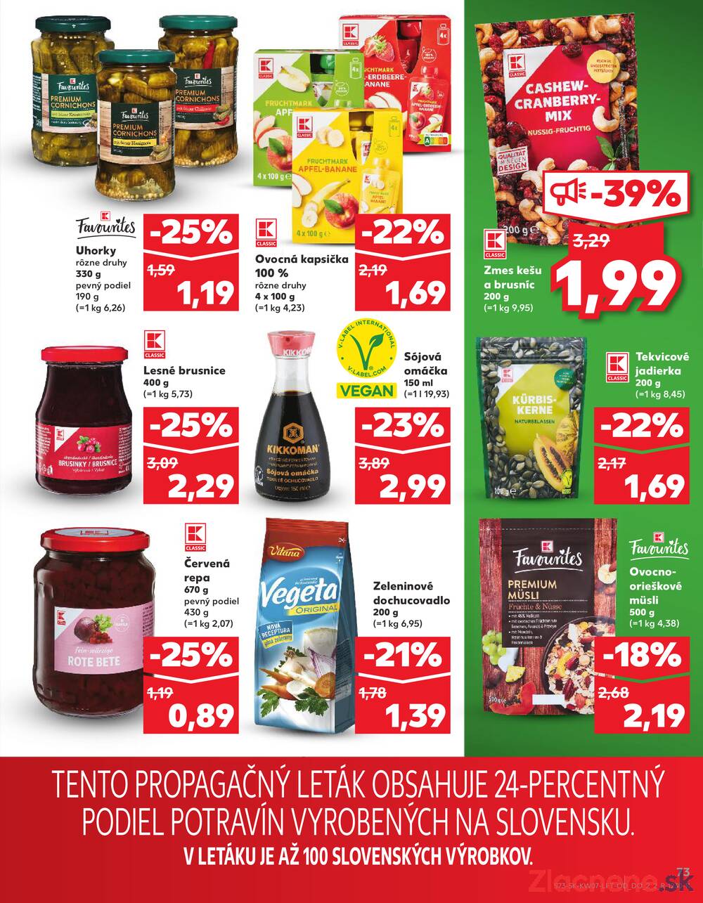 Kaufland 12.2. - 18.2. - Kaufland Považská Bystrica - Centrum