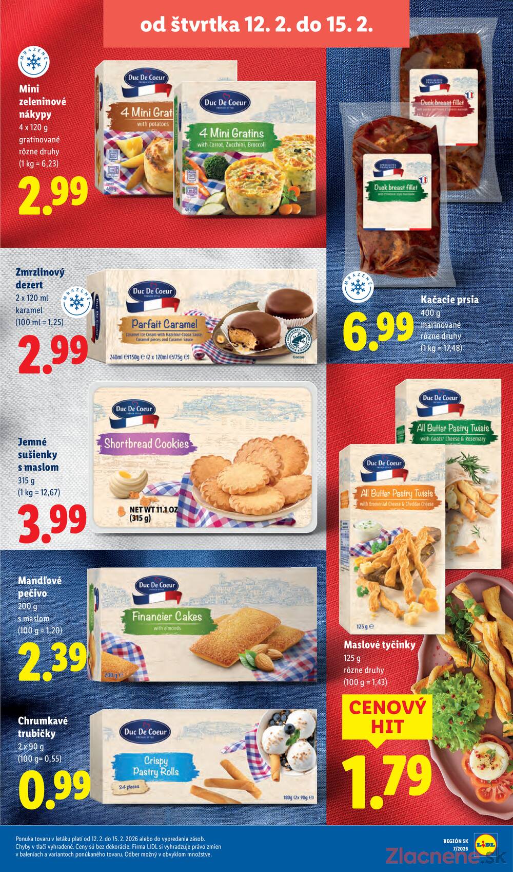 Lidl od štvrtka 12.2. - 15.2.