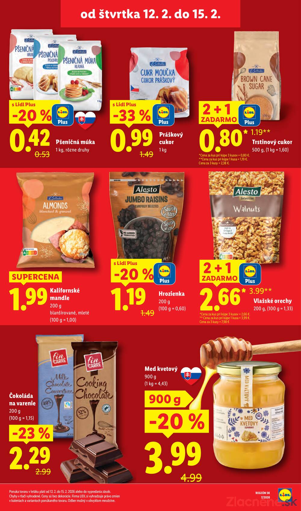 Lidl od štvrtka 12.2. - 15.2.
