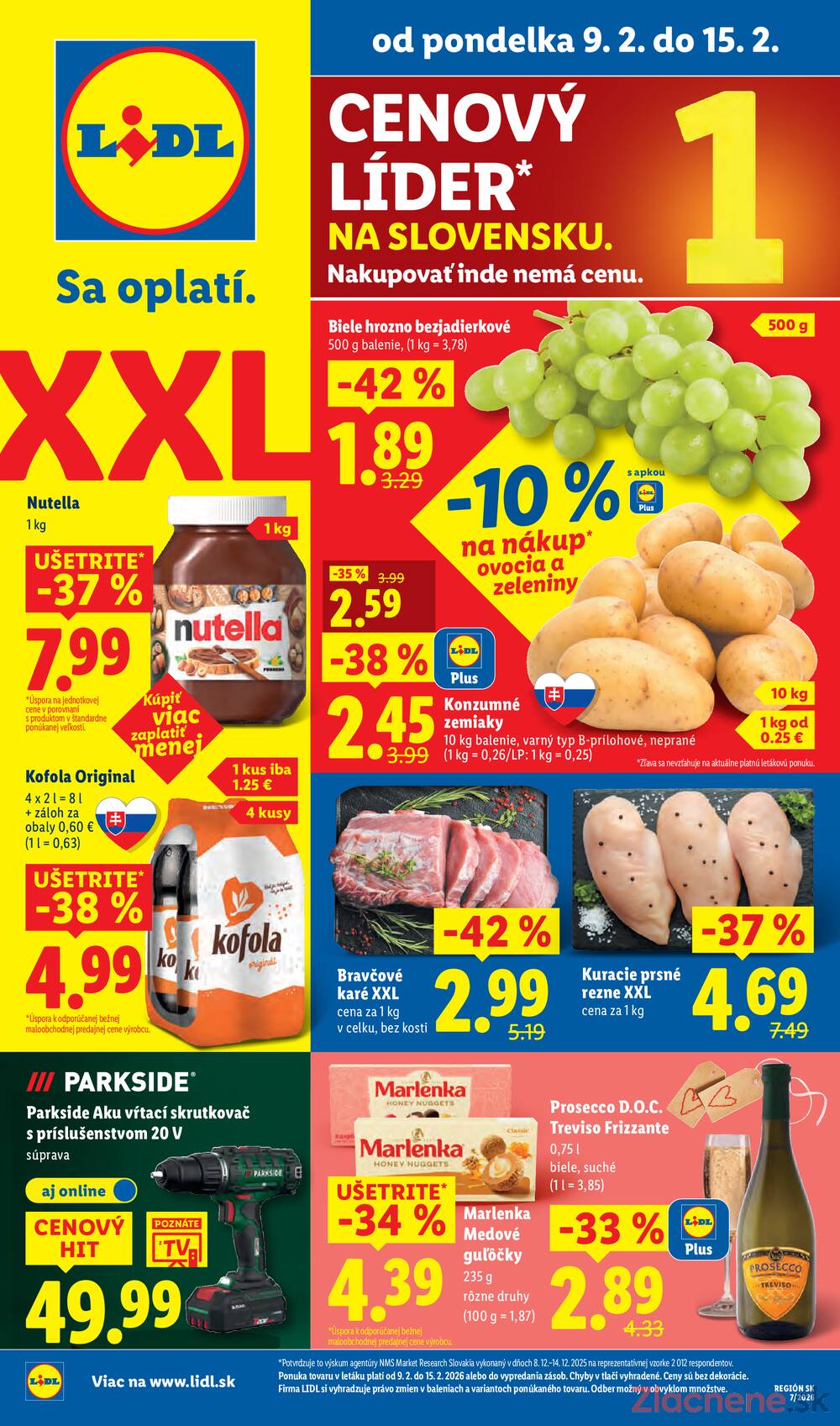 Lidl od štvrtka 12.2. - 15.2.