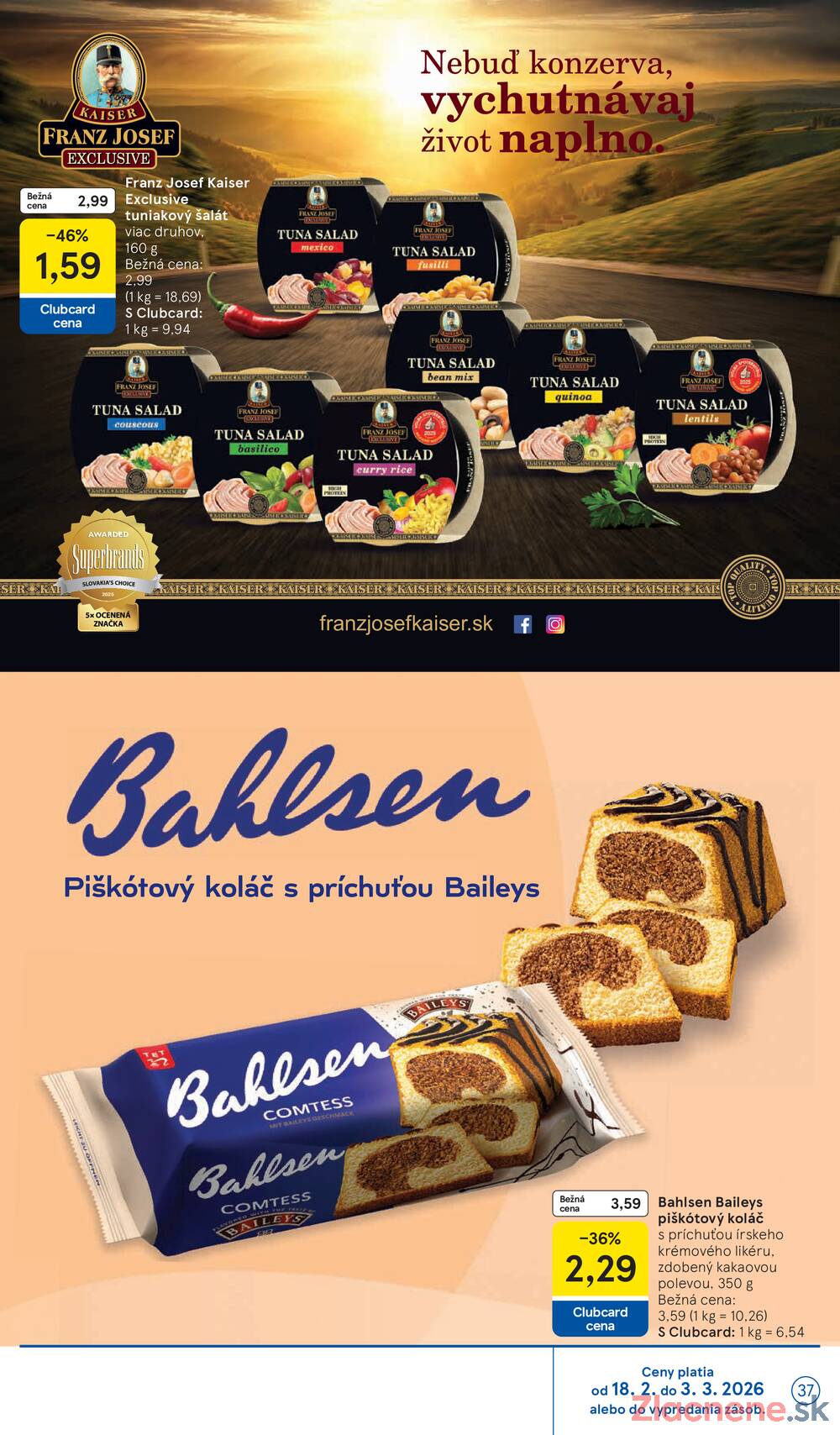 Leták Tesco - Tesco malé hypermarkety od 18.2. do 24.2.2026 - strana 37