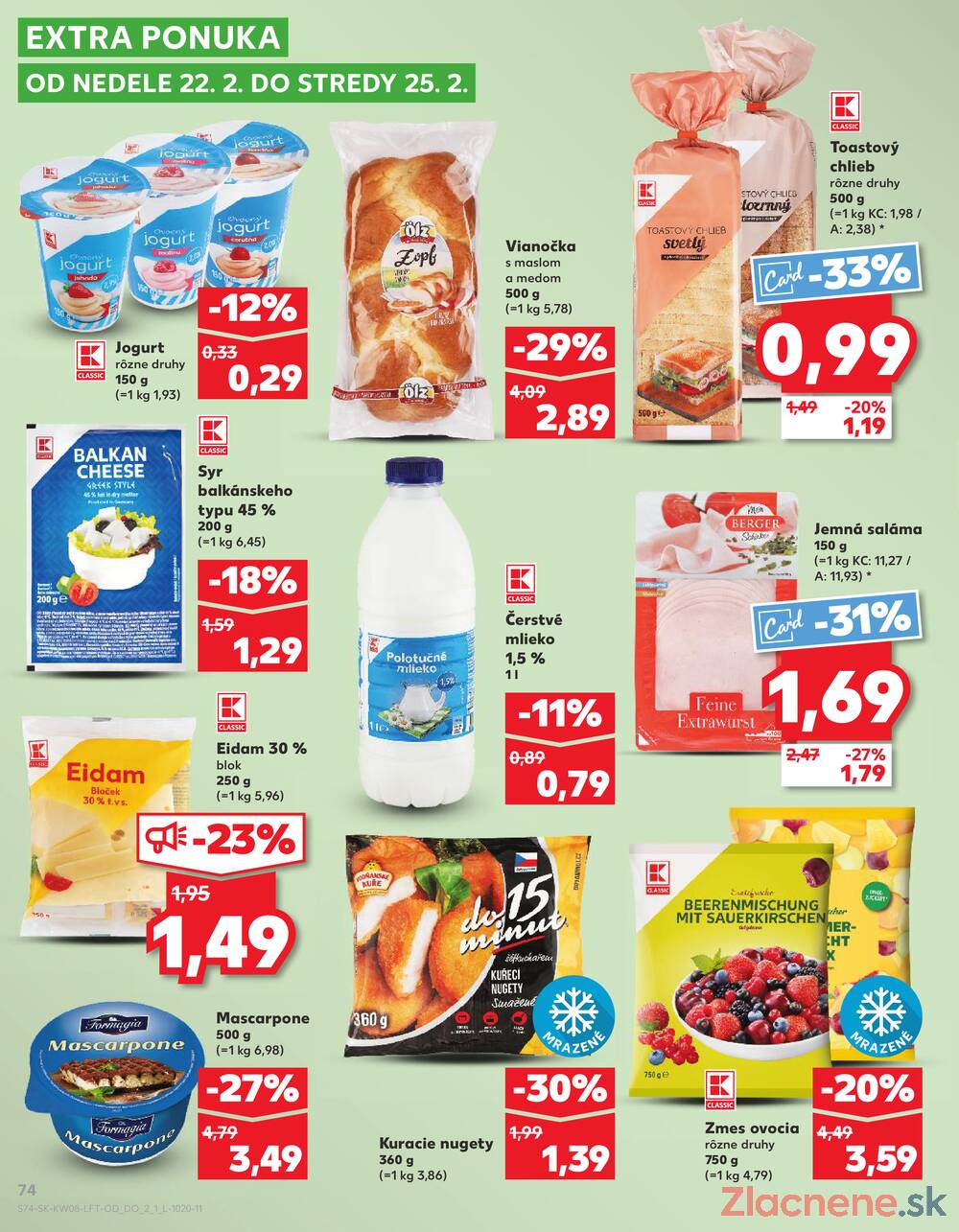 Kaufland 19.2. - 25.2. - Kaufland Zlaté Moravce