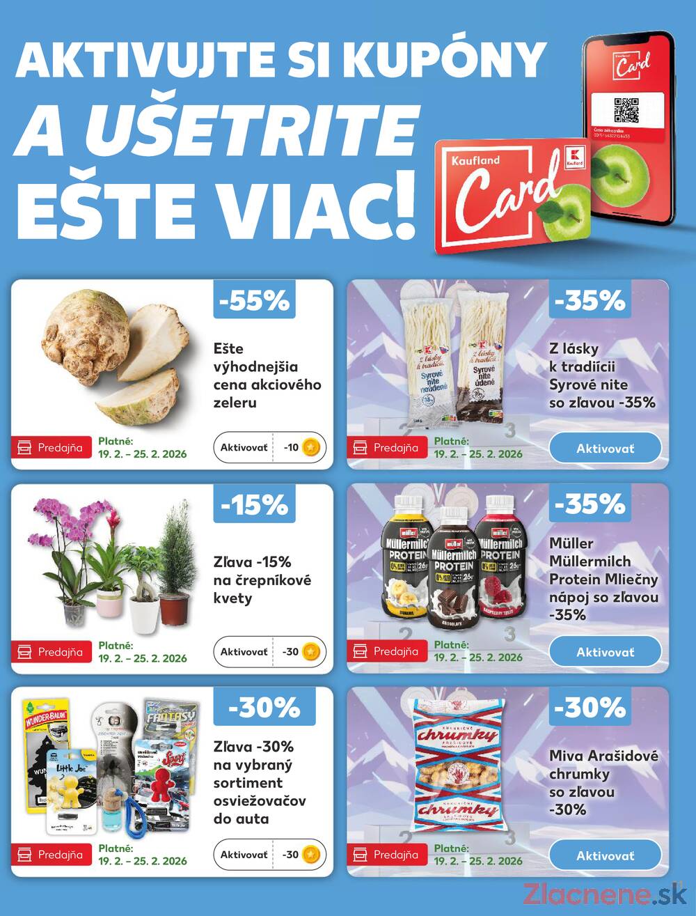 Kaufland 19.2. - 25.2. - Kaufland Trnava - Juh - Bratislavská