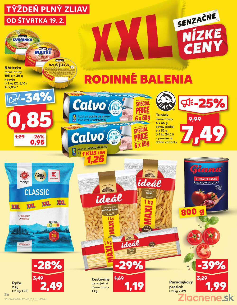 Kaufland 19.2. - 25.2. - Kaufland Žiar nad Hronom