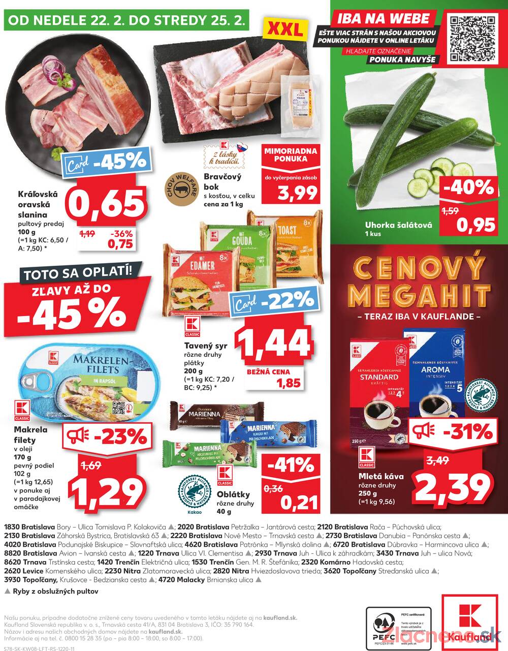 Kaufland 19.2. - 25.2. - Kaufland Trnava