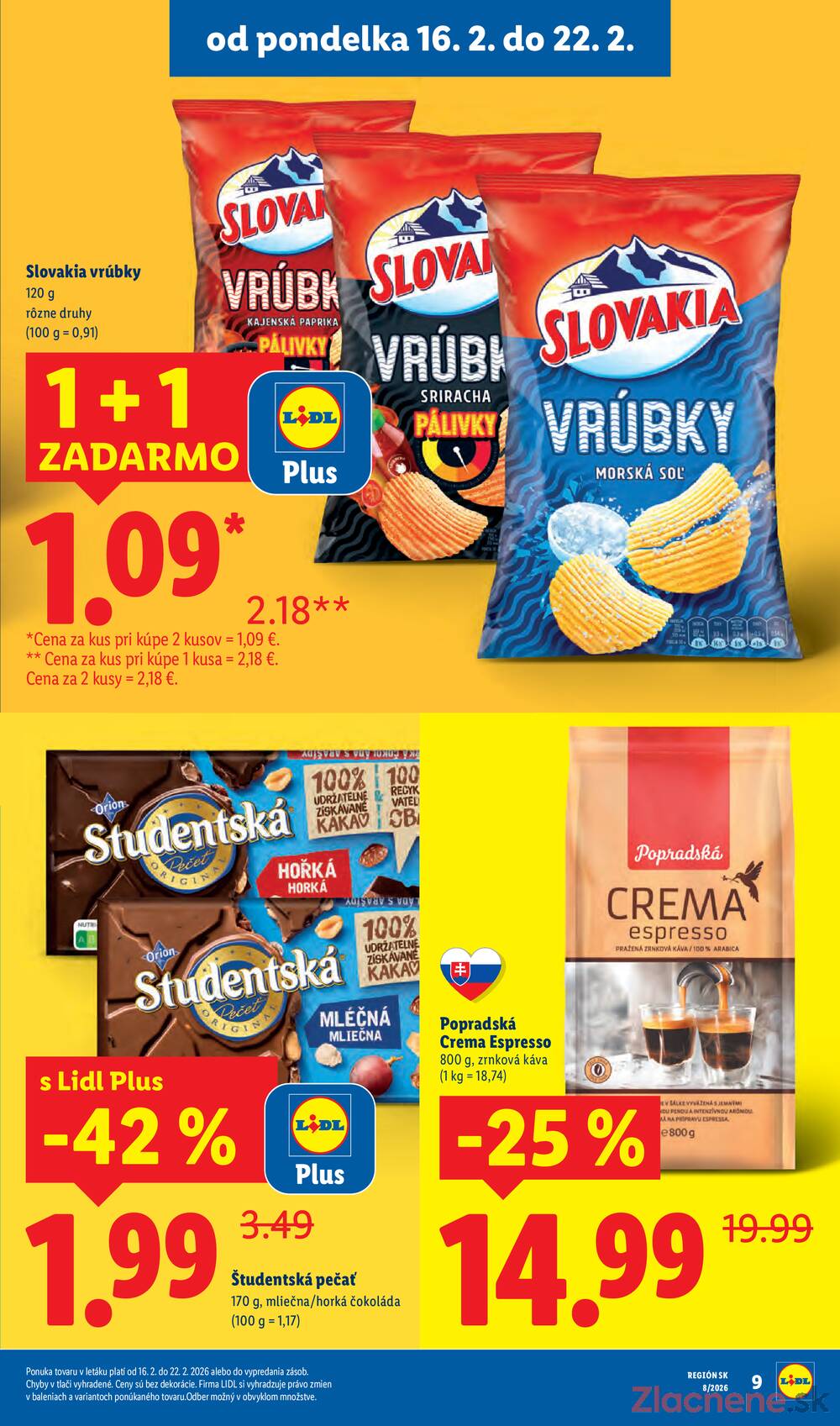 Lidl Štvrtok do 22.2.