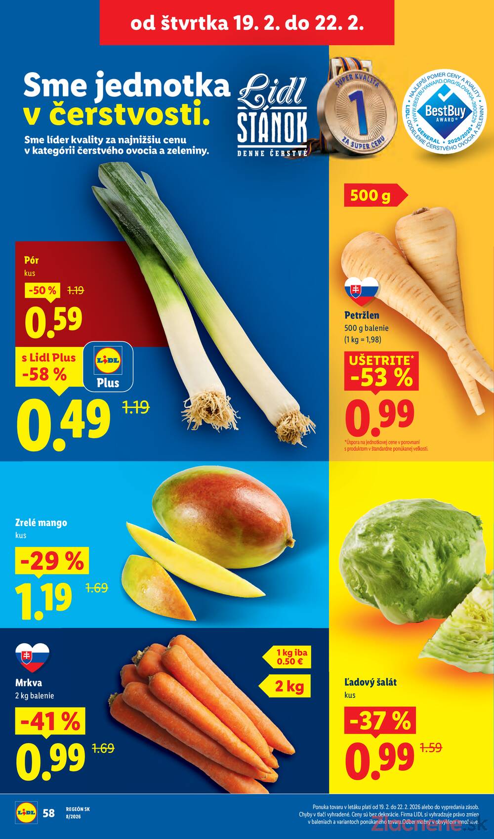 Lidl Štvrtok do 22.2.