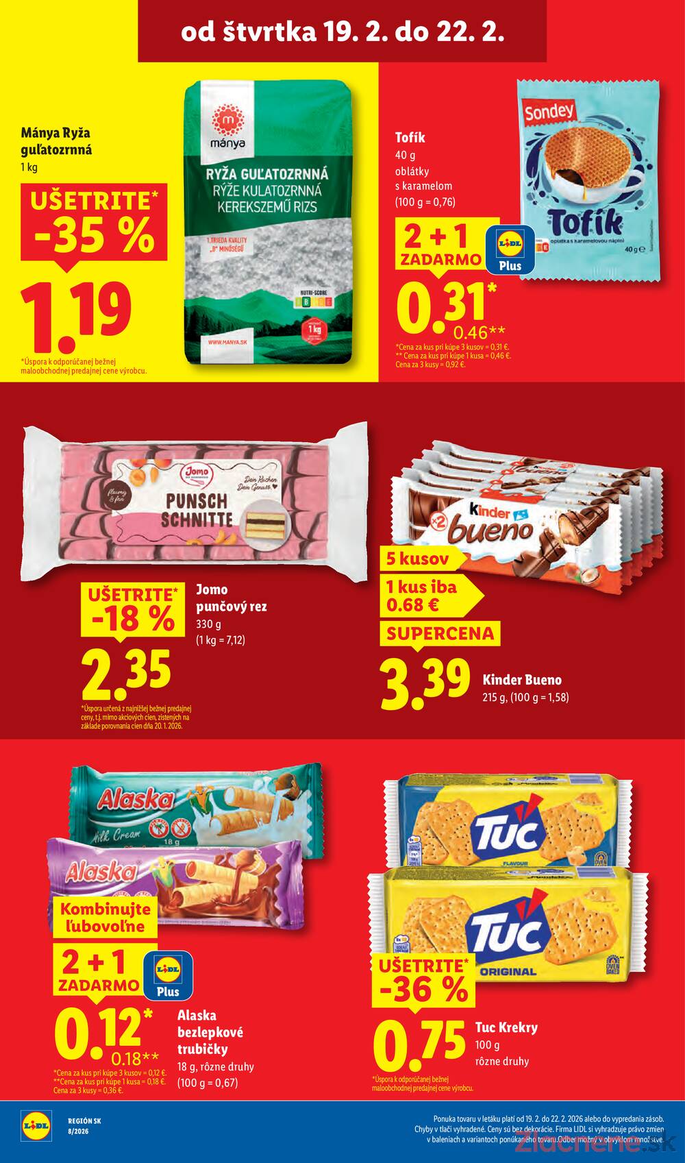 Lidl Štvrtok do 22.2.