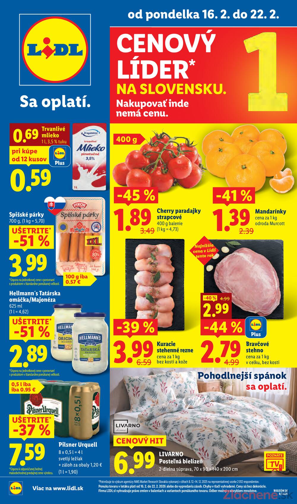 Lidl Štvrtok do 22.2.