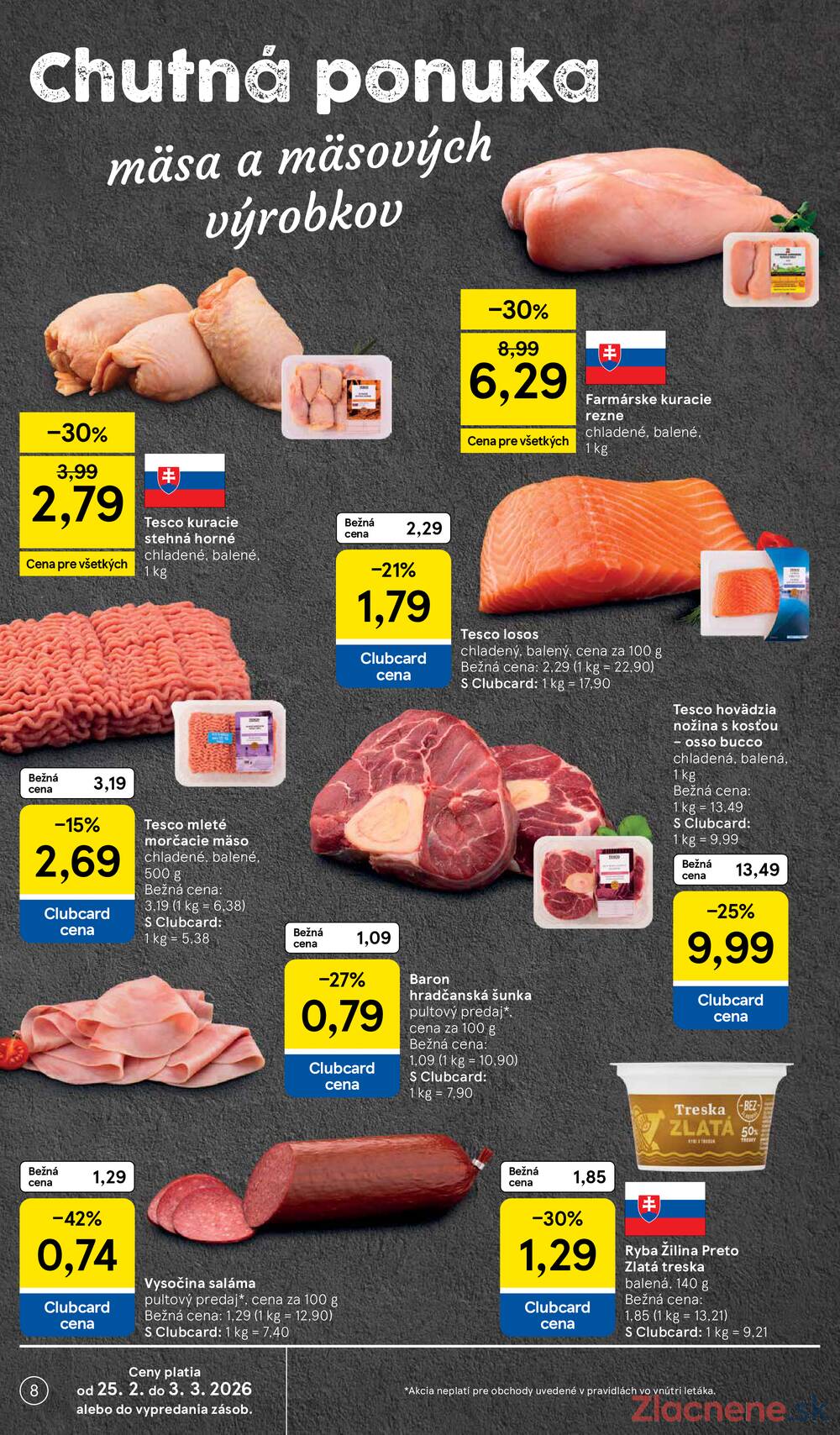 Tesco malé hypermarkety 25.2. - 3.3.