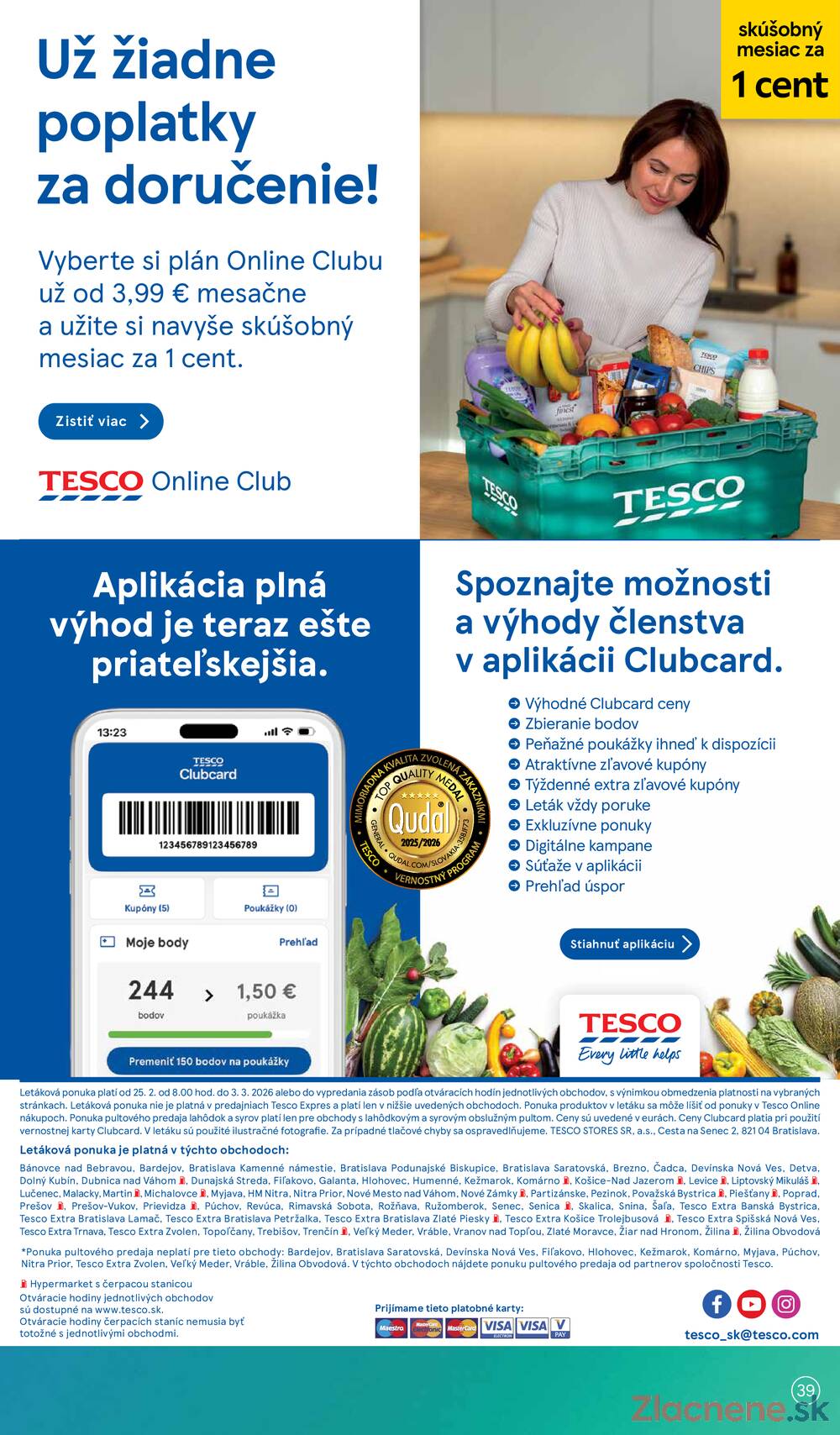 Tesco malé hypermarkety 25.2. - 3.3.
