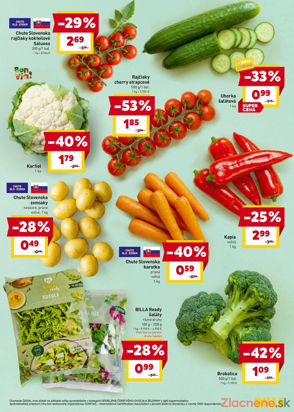 BILLA od 25.2. do 3.3.2026