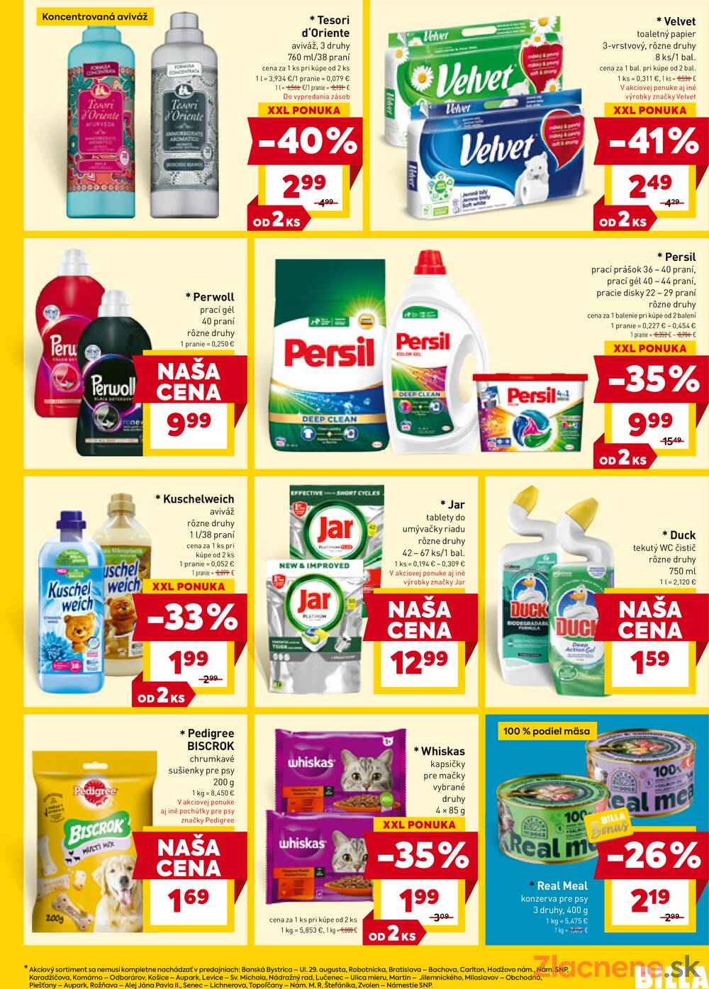 BILLA od 25.2. do 3.3.2026