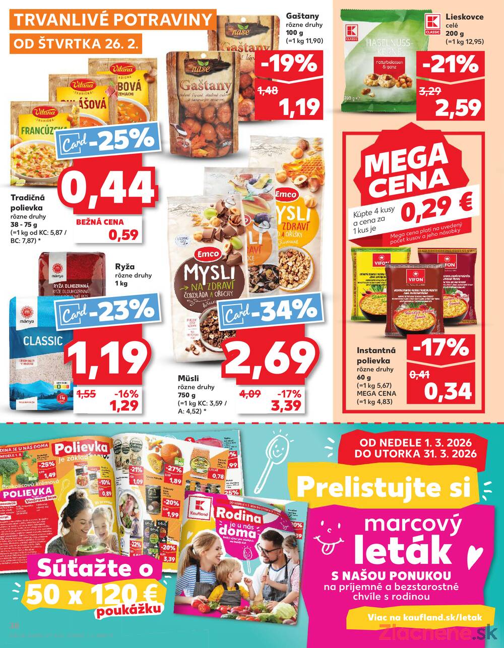 Kaufland 26.2. - 4.3. - Kaufland Tvrdošín
