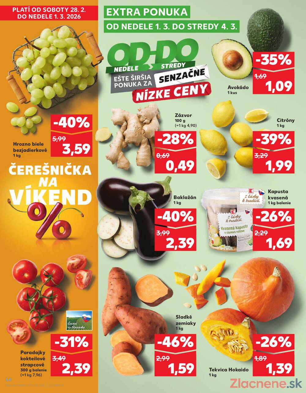 Kaufland 26.2. - 4.3. - Kaufland Tvrdošín