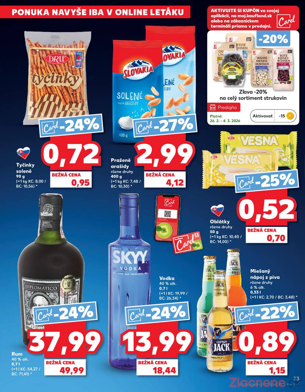 Kaufland 26.2. - 4.3. - Kaufland Veľký Meder