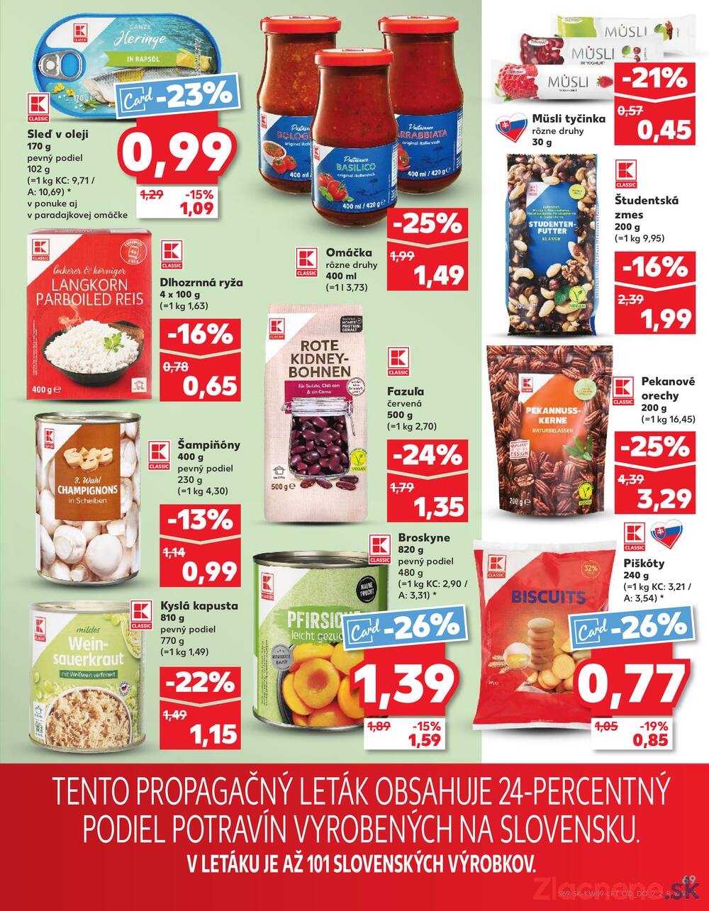 Kaufland 26.2. - 4.3. - Kaufland Veľký Meder