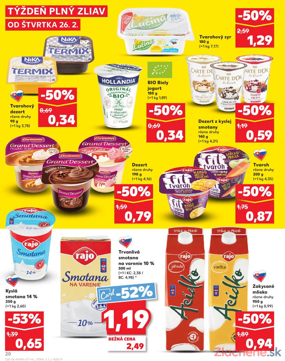 Kaufland 26.2. - 4.3. - Kaufland Zlaté Moravce