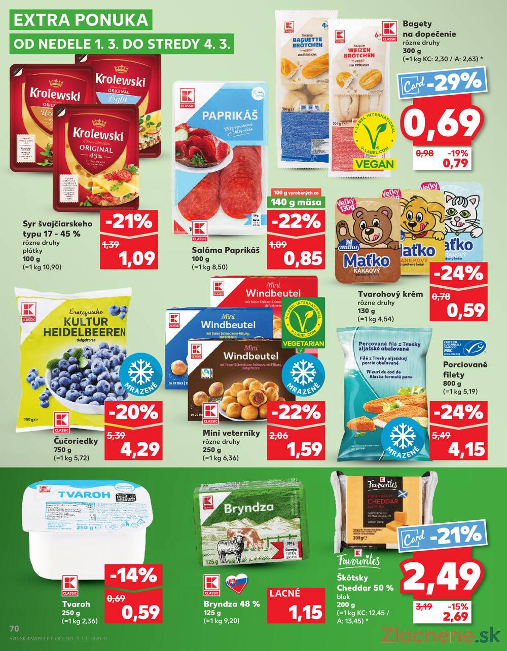 Kaufland 26.2. - 4.3. - Kaufland Martin-Podhaj