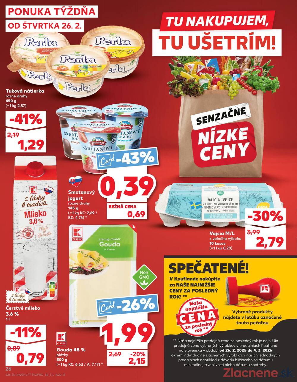 Kaufland 26.2. - 4.3. - Kaufland Trnava
