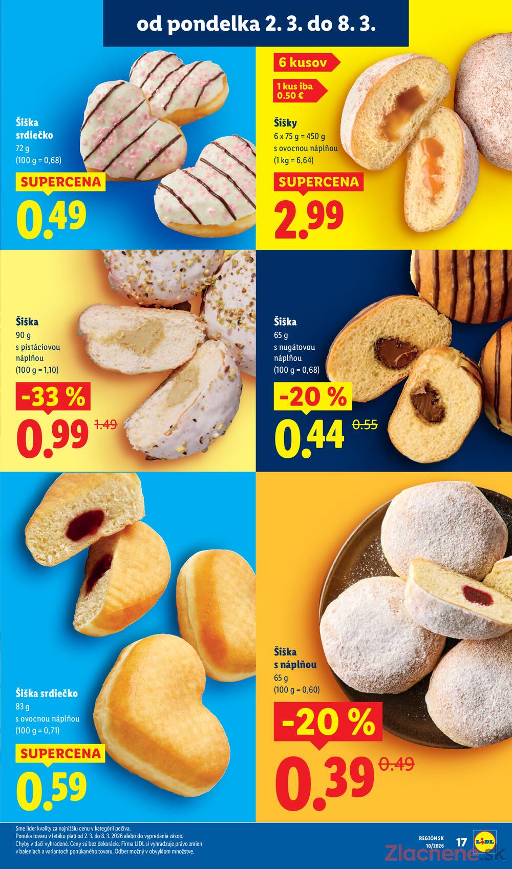 Lidl Pondělok 2.3. - 8.3.