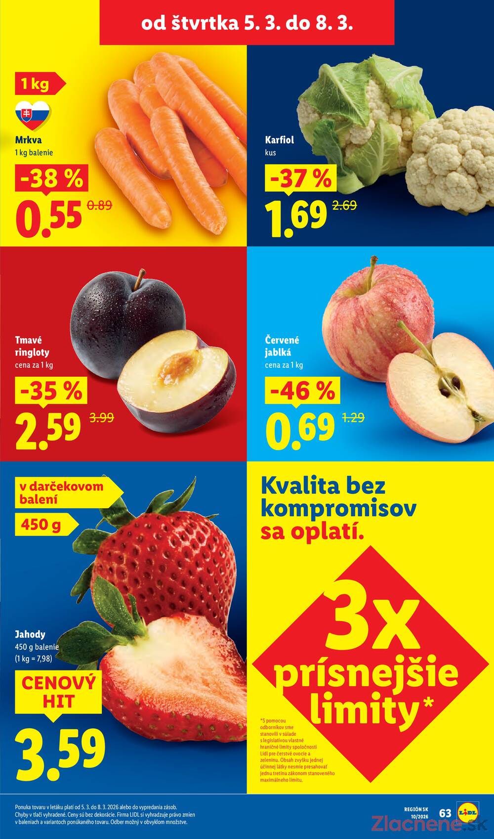Lidl Pondělok 2.3. - 8.3.