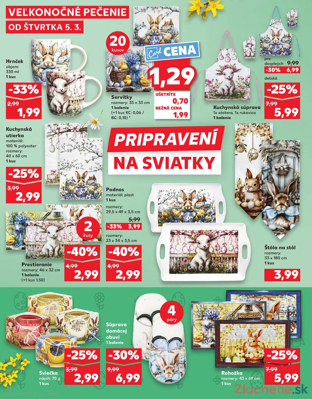 Kaufland 5.3. - 11.3. - Kaufland Brezno