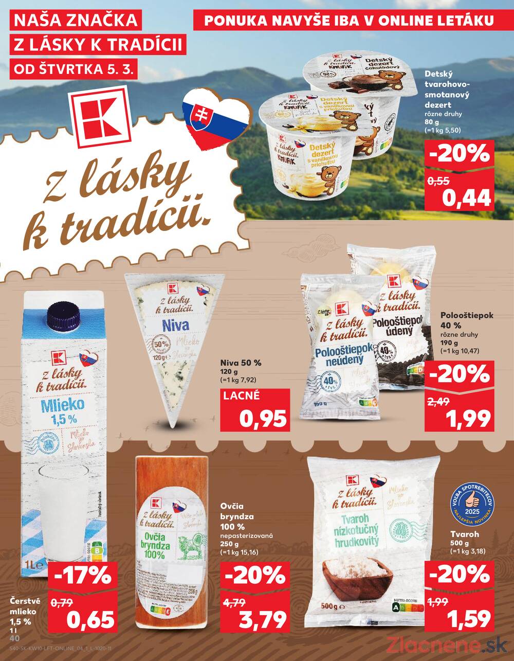 Kaufland 5.3. - 11.3. - Kaufland Humenné