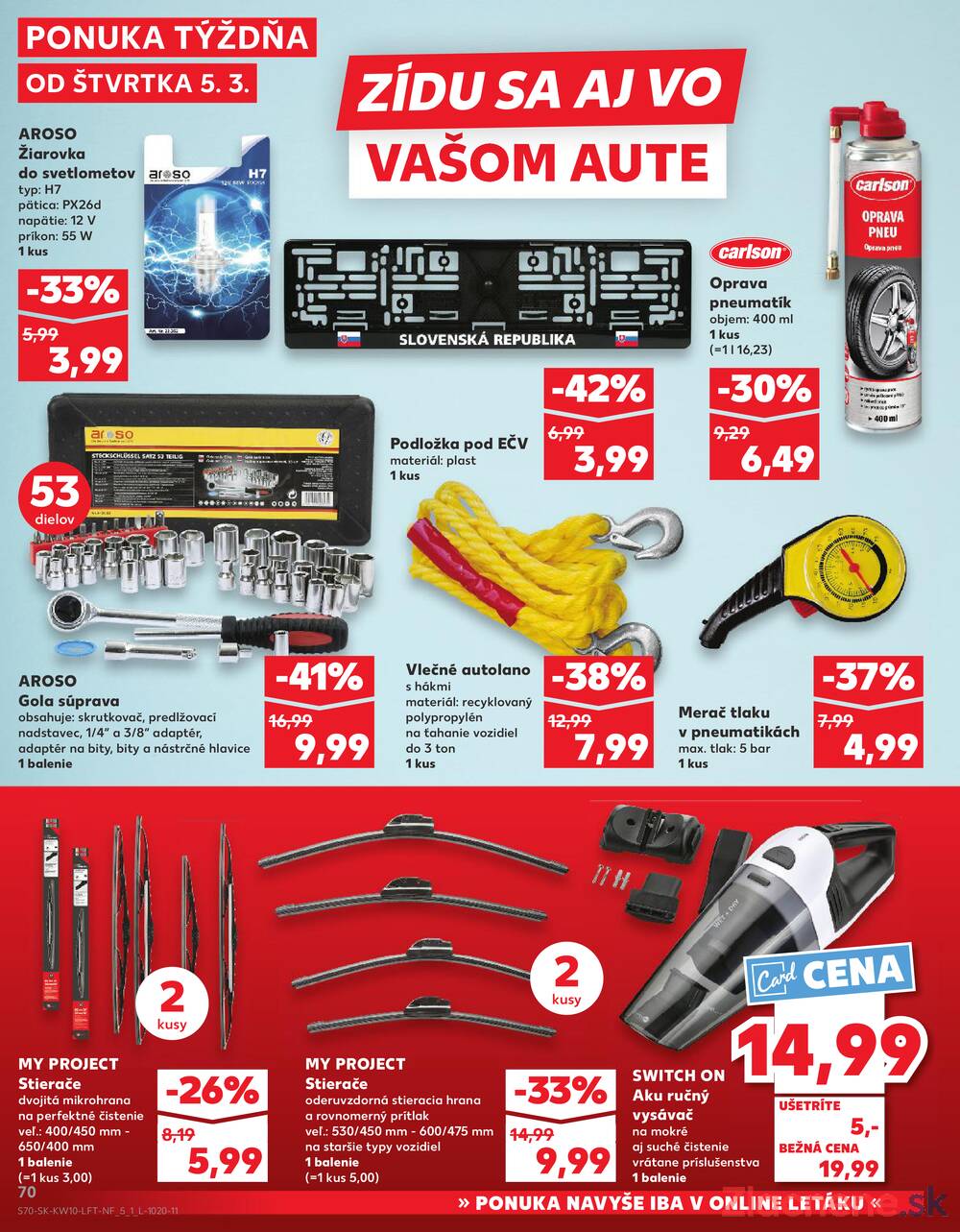 Kaufland 5.3. - 11.3. - Kaufland Humenné