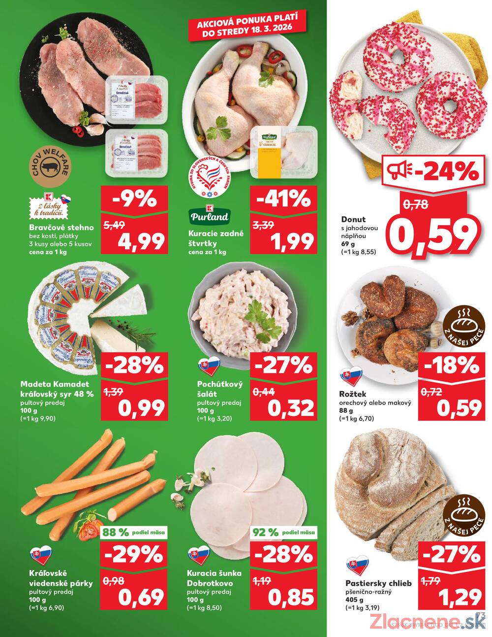 Kaufland 5.3. - 11.3. - Kaufland Humenné